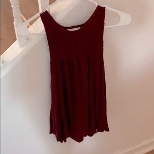 Maroon Tank top